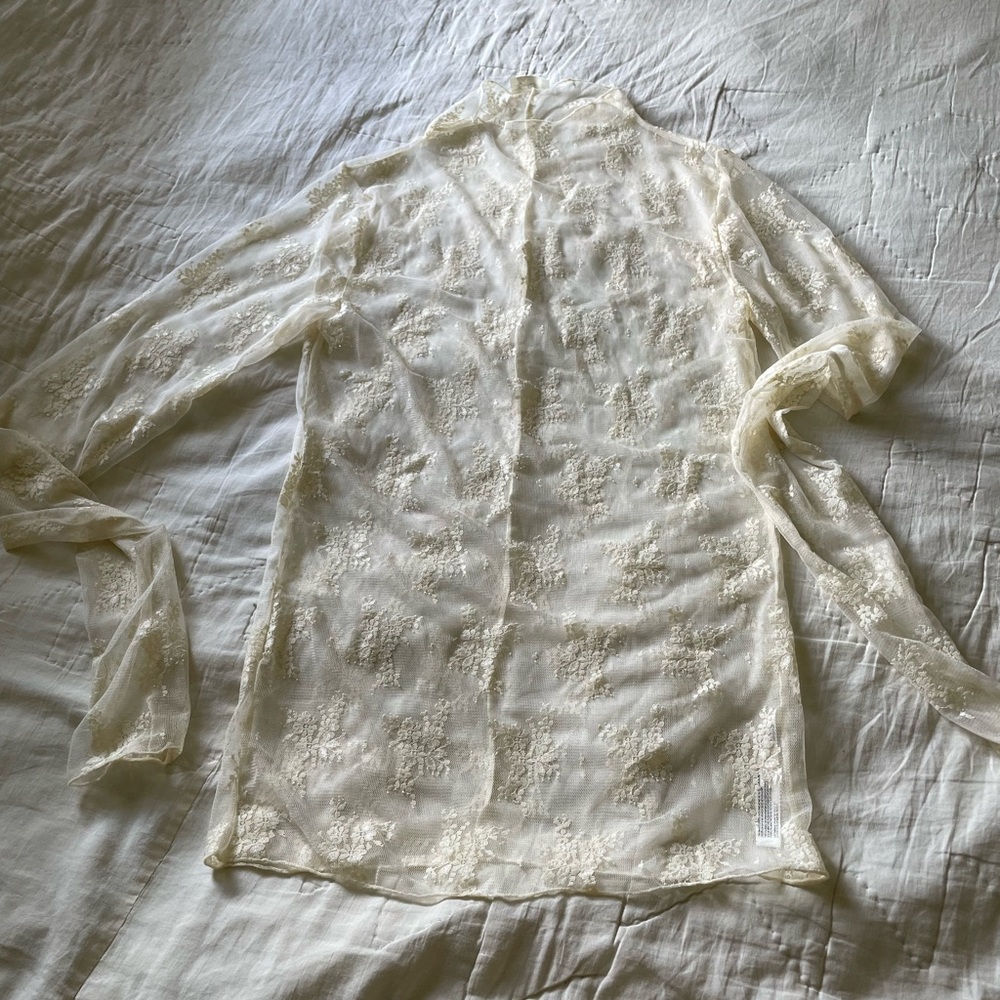 Free People Lady Lux Lace Layering Top
